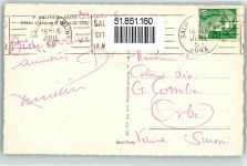39110 Salins-les-Bains 1952 - Place d Armes et Hotel de Ville AKU1