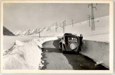 66760 Porte-Puymorens Winter Auto Bergstrasse