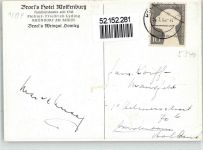 53604 W5340 Rhöndorf , Rhein - Hotel Wolfenburg Friedrich Lyding Broel