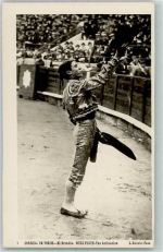 Corrida de Toros el Brindis Stierkämpfer Matador Motiv Spanien
