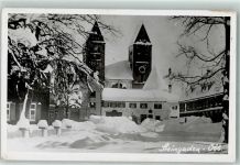 86989 W8924 Steingaden , Oberbay Winter Marktplatz