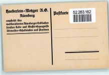 W8500 Nürnberg Werbung Haeberlein-Metzger AG Lebkuchen