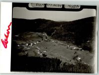 76596 W7564 Herrenwies , Baden FOTO KEINE AK Fliegeraufnahme des Ortes mit der St. Antonius Kirche Foto Original aus Archiv eines Ansichtskartenverlages Ort handschriftlich