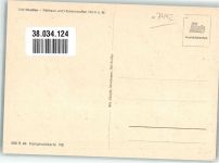 72639 W7442 Neuffen Foto AK Kirche Burg Hohenneuffen Rathaus