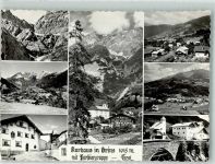 6500 Grins 1959 Foto AK Hotel Kurhaus Kirche