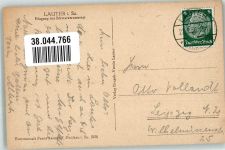 08312 O9406 Lauter , Sachs 1936 Foto AK Schwarzwassertal
