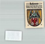 14712 O1830 Rathenow Vignette Wappen Rückseite Werbung Kaffee HAG