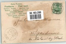 Morgen maschieren wir ade Jugendstil Ser. W.L.B. No. 1790 Soldatenliebe 1904 Prägedruck
