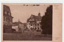 Georgenthal i. Thür. Sankt Georgenplatz ungelaufen kleiner Knick an der oberen rechten Ecke leicht stockfleckig, sonst gut erhalten.
