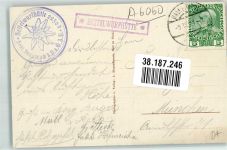 Bettelwurfhütte 1921 Foto AK Hüttenstempel