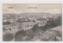 Wien Liesing. Gesamtansicht gelaufen, 1926 kleiner Knick unten rechts, leicht stockfleckig, sonst gut erhalten