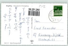 84130 W8312 Dingolfing - Obere Stadt mit Herzogsburg