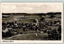 85625 W8019 Glonn , Kr Ebersberg, Oberbay Gebrauchsspuren Kirche Foto AK