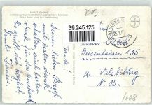 85625 W8019 Glonn , Kr Ebersberg, Oberbay Gebrauchsspuren Kirche Foto AK