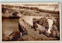 Goldentraum Zlotniki Lubanskie - Talsperre Goldentraum Überlaufwehr Kahnstation