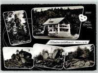 92681 W8488 Erbendorf - Gasthaus Steinwaldhaus Weisenstein Steinknockfelsen