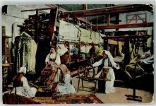 Sarajevo Sarajewo 1909 - Teppichweberinnen Spinnrad Webstuhl Ort handschriftlich