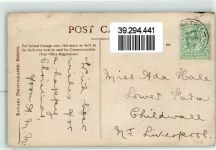 Geschenkesack Puppe Mondschein Weihnachtsmann 1905