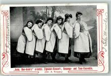Assa Ben Amis oriental.Konzert Dirigent Terppe Zigeuner 1907 Gebrauchsspuren