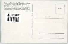 07929 O6555 Saalburg , Saale - Hotel Schützenhof Talsperre
