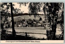 01855 O8361 Hinterhermsdorf Foto AK mit Engelkirche
