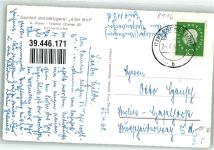 82438 W8116 Eschenlohe , Loisach - Gasthaus-Metzgerei Alter Wirt