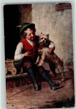 Kind Tracht Spitz 1914