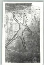 Luxor Louxor Foto AK Ramses II Denkmal