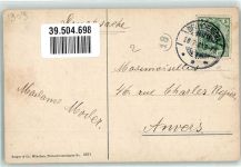 83471 W8246 Marktschellenberg 1909 - mit Pfarrkirche St. Nikolaus