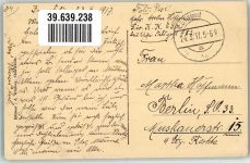 08700 Nouzonville 1917 - Feldpost WK I