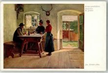 Frau Pfeife Kriegsgeschichten B.K.W.I. Nr.1762 Straka, J. Künstlerkarte