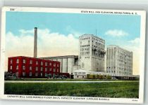 Grand Forks ND Gebrauchsspuren Fabrik State Mill Eisenbahn Auto