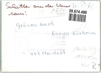 87730 W8944 Grönenbach , Allgäu FOTO KEINE AK Kurheim Ort handschriftlich Foto Original aus Archiv eines Ansichtskartenverlags