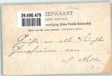 Jakarta Batavia Gebrauchsspuren sign. Heyden,A. Tracht Pferd Java Künstlerkarte