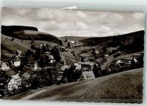 78148 W7741 Gütenbach Foto AK mit alter Pfarrkirche
