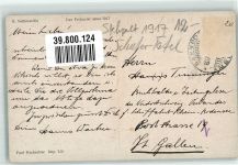 sign. Sommavilla E. Der Prokurist anno 1917 Paul Heckscher Imp. 328 Tintenfass 1917