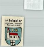 50374 W5042 Lechenich Vignette Freist. Preußen Rheinprovinz Regierungsbezirk Köln