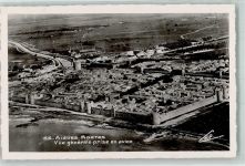 30220 Aigues-Mortes Foto AK Fliegeraufnahme