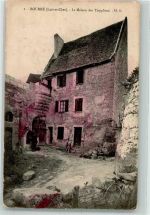 41400 Bourre 1940 Foto AK La Maisson des Templiers
