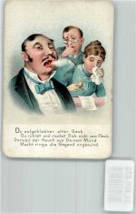 Humor Litho Schlechter Atem Sammelbild