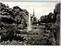 66111 W6600 Dudweiler , Saar Foto AK Stadtpark
