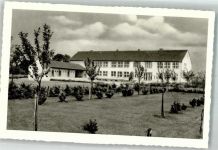 49324 W4520 Laer b Melle, Wiehengeb Foto AK Neue Volksschule Fotograf Friedrich Lübbert