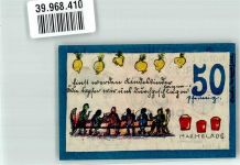 59320 W4722 Ennigerloh 1921 Notgeldschein 50 Pfennig