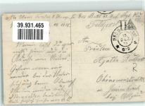 Johann schreibe bald Mann mit Rosen Verlag L.J. + F.F. Serie 3612/8 Name auf AK 1915 Foto AK