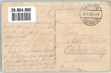 21320 Essey 1915 Gebrauchsspuren Feldpost WK I Garde-Ers.Div. Friedhof Deutsche Heldengräber