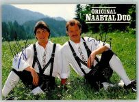 Original Naabtal Duo mit Autogramm Volksmusik KEINE AK