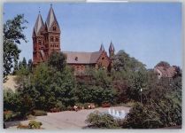 50389 W5047 Wesseling , Rheinl - Kirche St. Germanus, Rheinpark