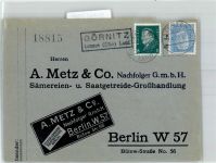 19294 O2801 Görnitz b Ludwigslust - Landpoststempel Görnitz