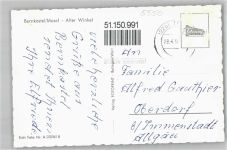 54470 W5550 Bernkastel Gebrauchsspuren Alter Winkel, Fachwerkhaus