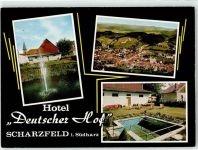 37412 W3429 Scharzfeld - Hotel Deutscher Hof